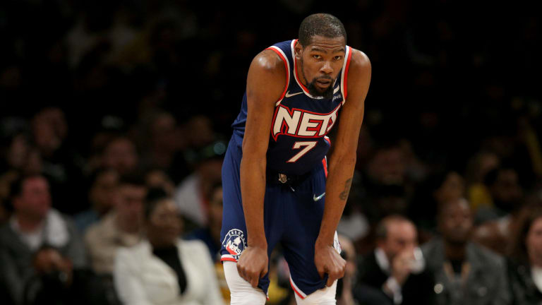 Kevin Durant Wears Travis Scott Air Jordan 1s